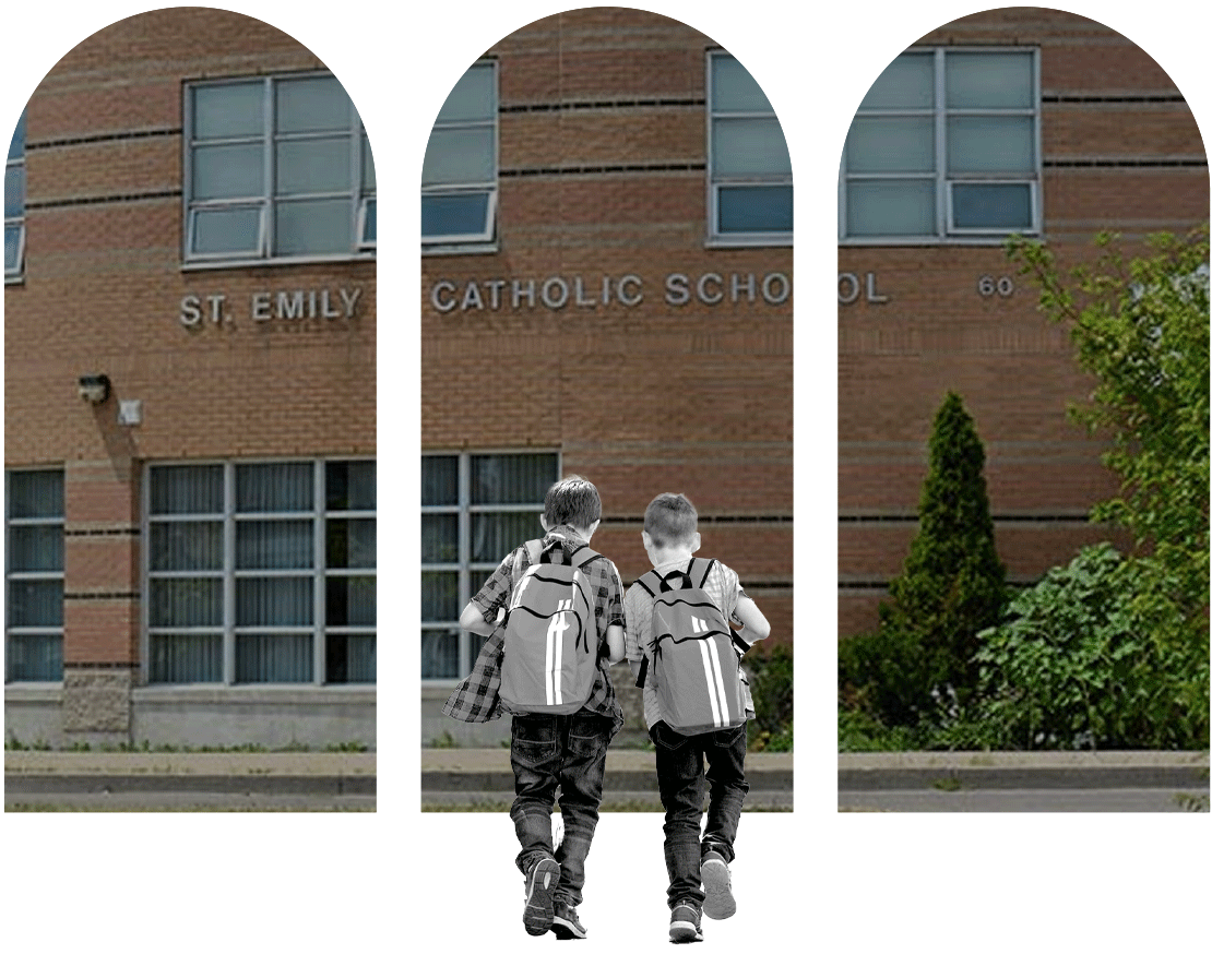 Schools near Vellore Trails, St. Emily Catholic School Vaughan